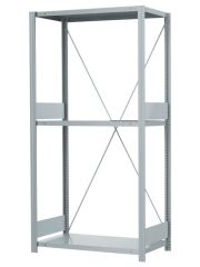 Steckregalsystem-Grundregal mit 3 x Fachboden