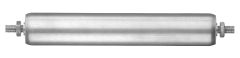 Tragrollen Stahlrohr blank S80-A12-522-552, Tragkraft: 240 kg, Rollenlnge: 500 mm,  Rohr-Auen: 80x2 mm, Einbaulnge: 522 mm, Achslnge: 552 mm