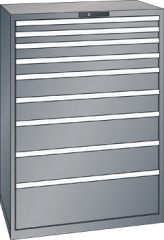 Schubladenschrank 9 Schubladen 1023x725x1450 NCS S 4502-B Lista 54x36E 78.191.080