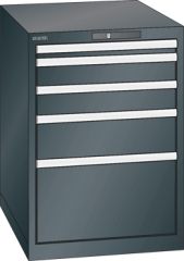 Schubladenschrank 5 Schubladen 564x725x800 NCS S 9000-N Lista 27x36E 78.130.060