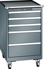 Schubladenschrank 5 Schubladen 564x725x990 NCS S 6502-B Lista 27x36E 78.158.050