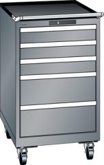 Schubladenschrank 5 Schubladen 564x725x990 NCS S 4502-B Lista 27x36E 78.158.080