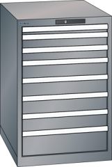 Schubladenschrank 8 Schubladen 564x725x850 NCS S 4502-B Lista 27x36E 78.150.080