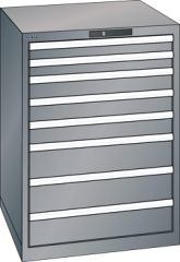 Schubladenschrank 8 Schubladen 717x725x1000 NCS S 4502-B Lista 36x36E 78.179.080