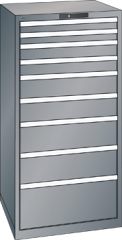 Schubladenschrank 9 Schubladen 717x725x1450 NCS S 4502-B Lista 36x36E 78.182.080