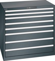 Schubladenschrank 8 Schubladen 1023x725x1000 NCS S 9000-N Lista 54x36E 14.513.060