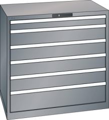 Schubladenschrank 6 Schubladen 1023x725x1000 NCS S 4502-B Lista 54x36E 78.186.080