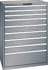 Schubladenschrank 9 Schubladen 1023x725x1450 NCS S 4502-B Lista 54x36E 78.307.080