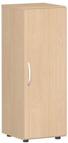 Flgeltrenschrank mit Standfen, Griff links oder rechts, inkl. Trdmpfer, nicht abschliebar, 400x420x1104, Buche/Buche