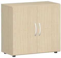 Flgeltrenschrank mit Standfen, inkl. Trdmpfer, nicht abschliebar, 800x420x752, Ahorn/Ahorn