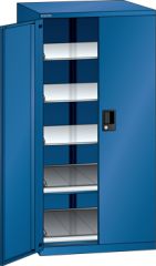 Schubladenschrank Flgeltren 717x753x1450 RAL 5010 Lista 36x36E 78.225.090