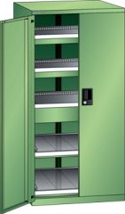 Schubladenschrank Flgeltren 717x753x1450 RAL 6011 Lista 36x36E 79.469.030