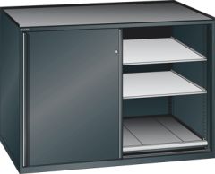 Schubladenschrank Schiebetren 1430x780x1020 NCS S 9000-N Lista 36x36E 78.258.060