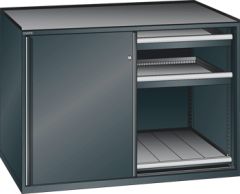 Schubladenschrank Schiebetren 1430x780x1020 NCS S 9000-N Lista 36x36E 79.482.060