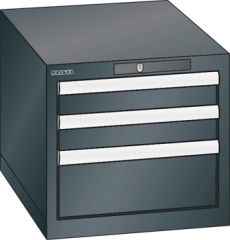 Schubladenschrank 3 Schubladen 411x572x383 NCS S 9000-N Lista 18x27E 78.408.060