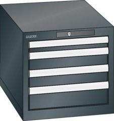 Schubladenschrank 4 Schubladen 411x572x383 NCS S 9000-N Lista 18x27E 78.410.060