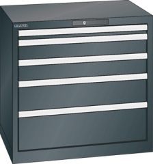 Schubladenschrank 5 Schubladen 717x572x700 NCS S 9000-N Lista 36x27E 78.556.060