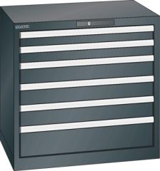 Schubladenschrank 6 Schubladen 717x572x700 NCS S 9000-N Lista 36x27E 78.564.060