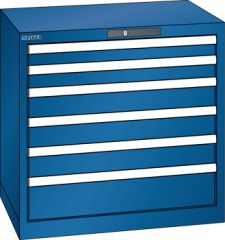 Schubladenschrank 6 Schubladen 717x572x700 RAL 5010 Lista 36x27E 78.564.090