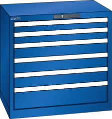 Schubladenschrank 6 Schubladen 717x572x700 RAL 5005 Lista 36x27E 78.565.100