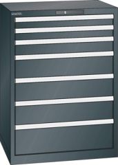 Schubladenschrank 7 Schubladen 717x572x1000 NCS S 9000-N Lista 36x27E 78.584.060