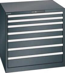 Schubladenschrank 7 Schubladen 870x725x850 NCS S 9000-N Lista 45x36E 78.693.060