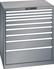Schubladenschrank 9 Schubladen 870x725x1000 NCS S 4502-B Lista 45x36E 78.703.080