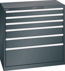 Schubladenschrank 6 Schubladen 1023x572x1000 NCS S 9000-N Lista 54x27E 78.755.060