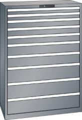 Schubladenschrank 10 Schubladen 1023x572x1450 NCS S 4502-B Lista 54x27E 78.770.080