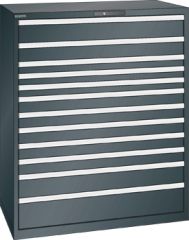 Schubladenschrank 12 Schubladen 1193x725x1450 NCS S 9000-N Lista 64x36E 78.843.060