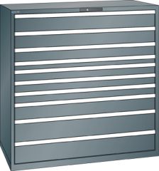 Schubladenschrank 10 Schubladen 1431x725x1450 NCS S 6502-B Lista 78x36E 78.868.050