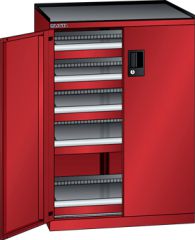 Schubladenschrank Flgeltren 717x600x1020 RAL 3003 Lista 36x27E 79.421.070