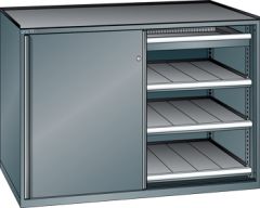 Schubladenschrank Schiebetren 1430x627x1020 NCS S 6502-B Lista 36x27E 79.425.050