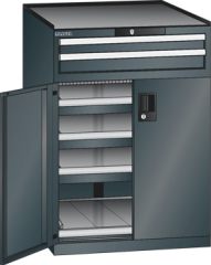 Schubladenschrank Flgeltren 717x753x1020 NCS S 9000-N Lista 36x36E 79.465.060