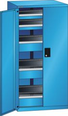 Schubladenschrank Flgeltren 717x753x1450 RAL 5012 Lista 36x36E 79.475.010