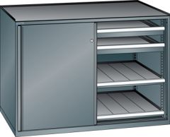 Schubladenschrank Schiebetren 1430x780x1020 NCS S 6502-B Lista 36x36E 79.479.050