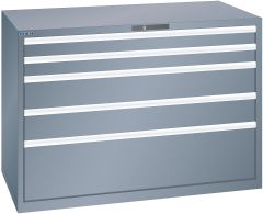 Schubladenschrank 5 Schubl. 1431x725x1000 NCS S 6502-B Lista 78x36E 79.493.050