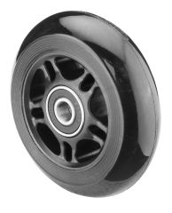 Skaterrad A76.125, Produkttyp: Rder, Material/Art des Radkrpers: Kunststoff, Material der Laufflche: Polyurethan, Lager: Kugellager,  Rad:  125 mm, Tragkraft: 70 kg