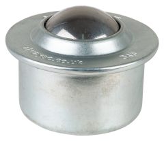 Kugelrollen E32.045, Befestigung: , Material der Kugel: Stahl, Tragkraft: 600 kg, Oberfl�che verzinkt