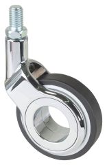 Design-Lenkrolle F380.061, Produkttyp: Lenkrollen,  Rad:  60 mm, Tragkraft: 50 kg, Befestigung: Gewindestift