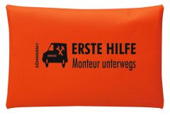 Erste-Hilfe-Set Monteur unterwegs, orange