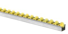 Mini Rllchenleisten mit Spurkranzrllchen Durchmesser 18/28 mm 406.000, Teilung: 33 mm