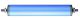 Tragrollen Kunststoffrohr blau S51-A10-517-547, Tragkraft: 20 kg, Rollenlänge: 500 mm, Ø Rohr-Außen: 50x2,8 mm, Einbaulänge: 517 mm, Achslänge: 547 mm