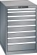 Schubladenschrank 8 Schubladen 564x725x850 NCS S 4502-B Lista 27x36E 78.150.080