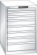 Schubladenschrank 8 Schubladen 564x725x850 RAL 9010 Lista 27x36E 78.150.110