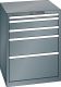 Schubladenschrank 5 Schubladen 717x725x850 NCS S 6502-B Lista 36x36E 78.163.050