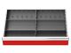 Schubladeneinteilung R 24-16 mit Metalleinteilung fr Front 200 mm