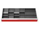 Schubladeneinteilung R 36-16 mit Metalleinteilung fr Front 100 mm
