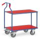 Optiliner-Tischwagen 3601 blau/rot Ladeflche 900 x 600 mm