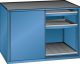 Schubladenschrank Schiebetren 1430x780x1020 RAL 5019 Lista 36x36E 78.259.040